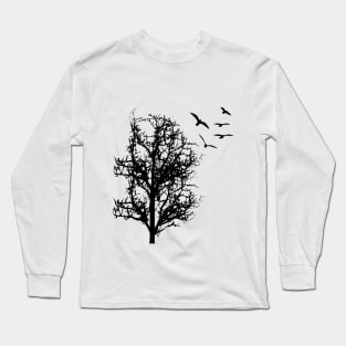 Tree silhouette Long Sleeve T-Shirt